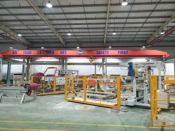 CẦU TRỤC DẦM ĐƠN (OVERHEAD CRANE SINGLE GIRDER)